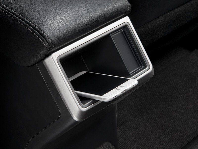 Smartphone Tray For Rear Seat Passenger