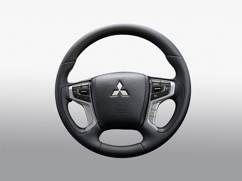 4-Spoke Leather-Wrapped Steering Wheel