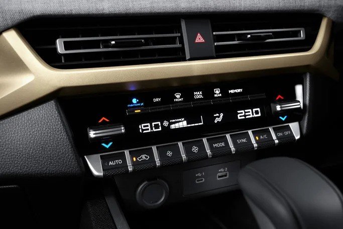 Dual Zone Auto Climate Control with nanoe™X*